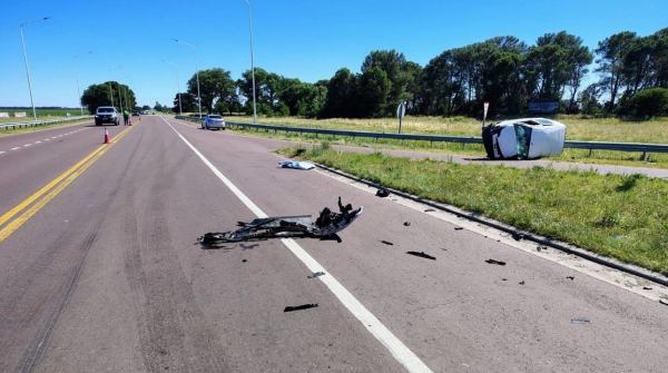 Violento choque en el cruce de las rutas 35 y 18: Hay un fallecido ...