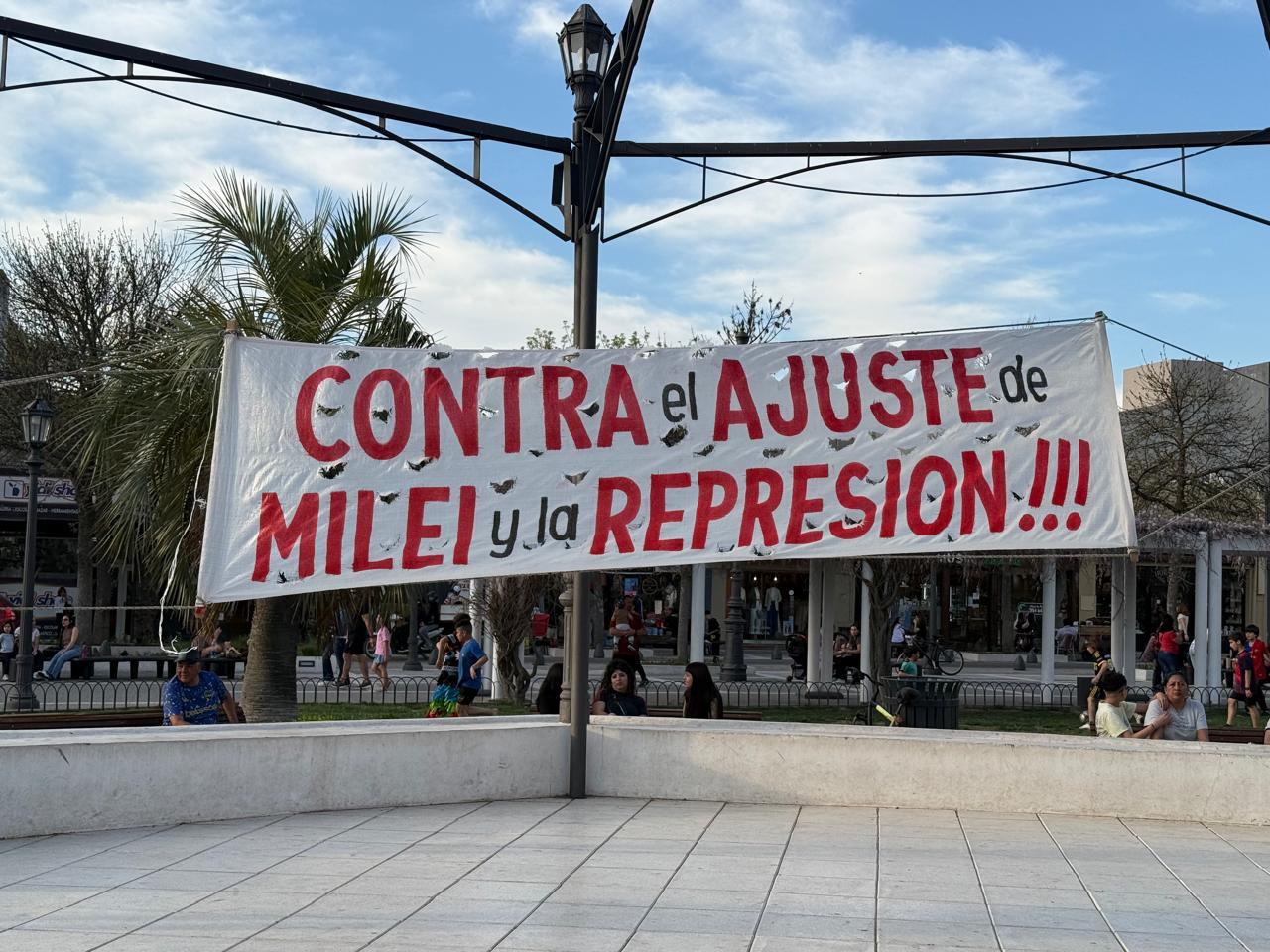 Marcha de la Bronca en Santa Rosa