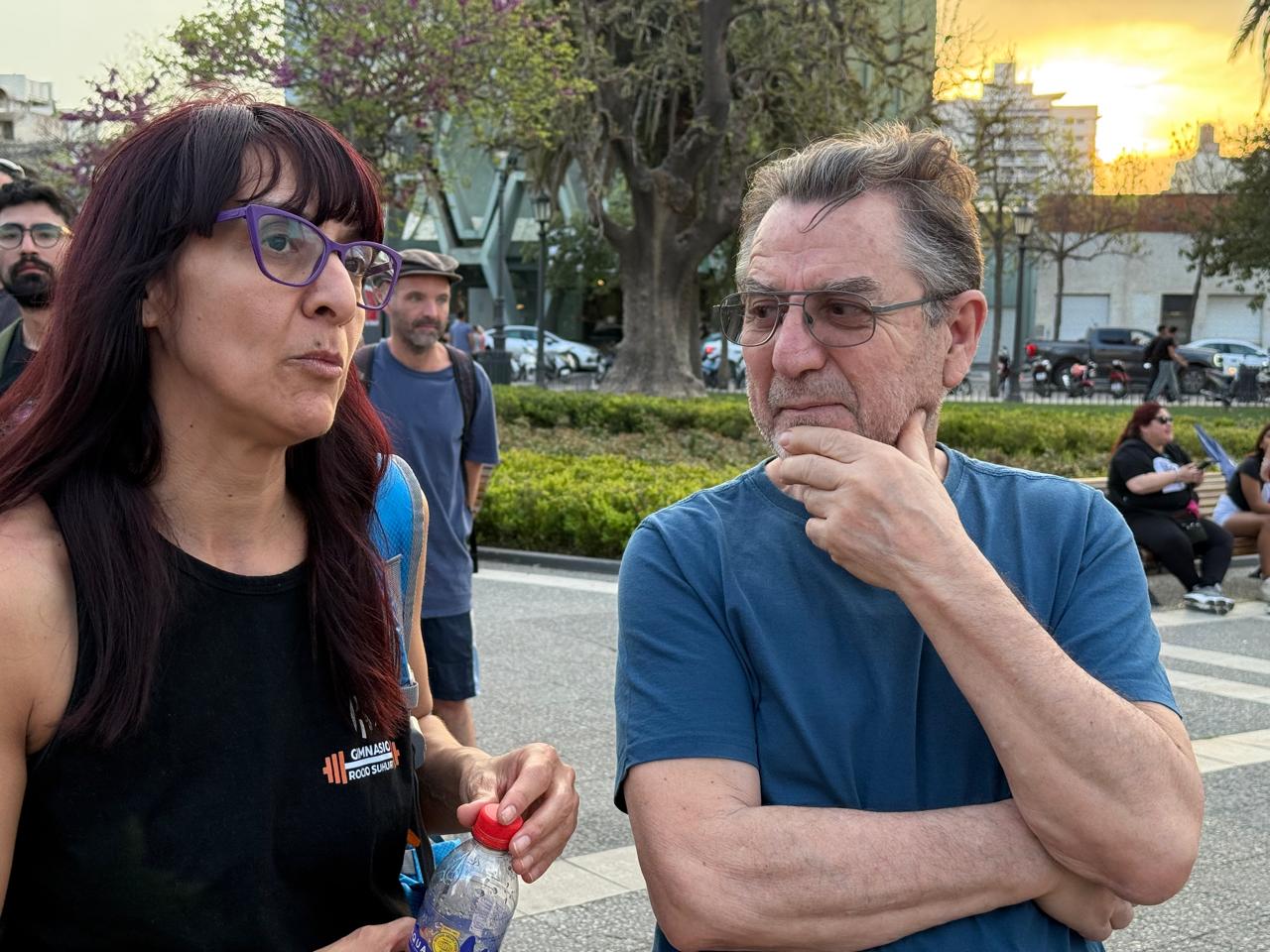 Marcha de la Bronca en Santa Rosa