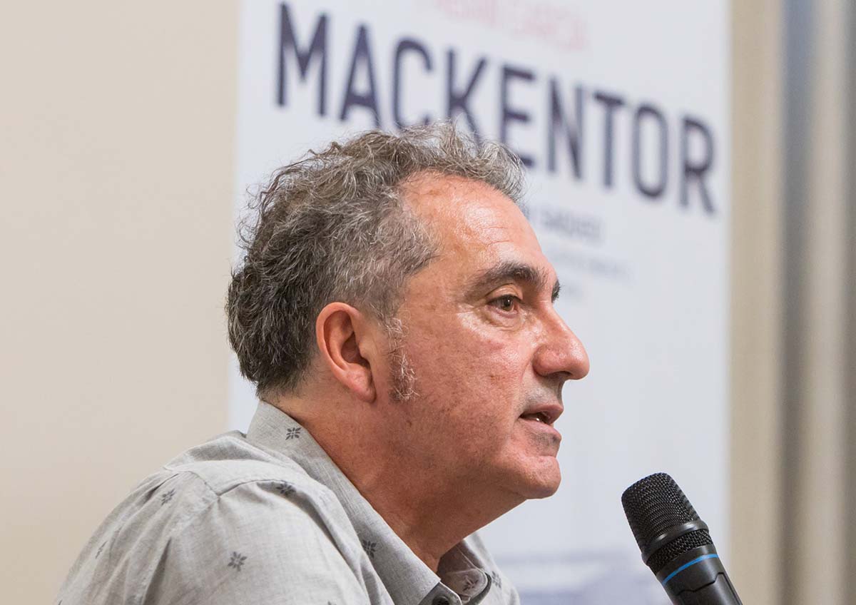 Fabián García, autor de Mackentor