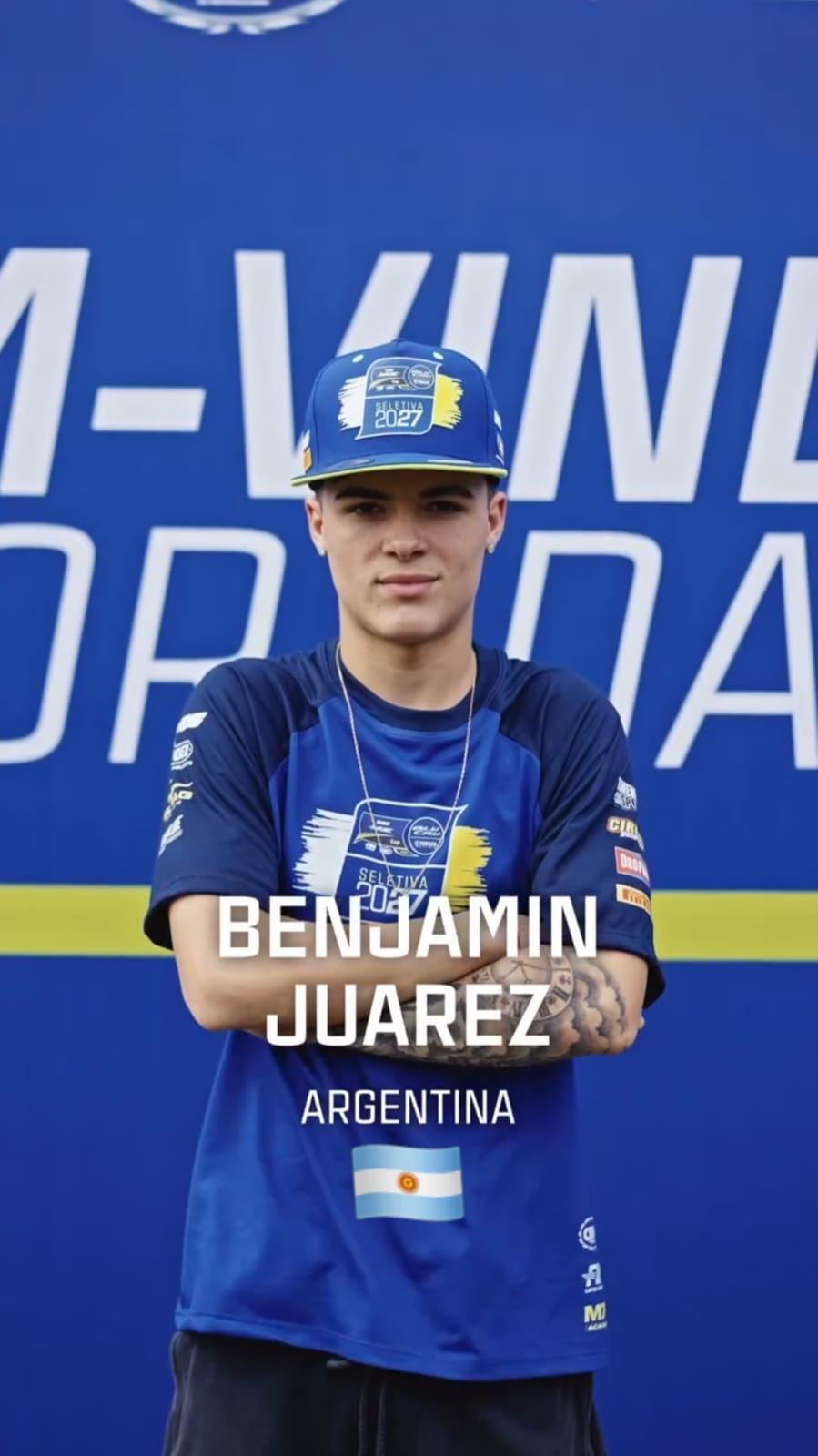 El pampeano Benjamín Juárez entre los 14 seleccionados para ser parte del Yamaha Racing Brasil