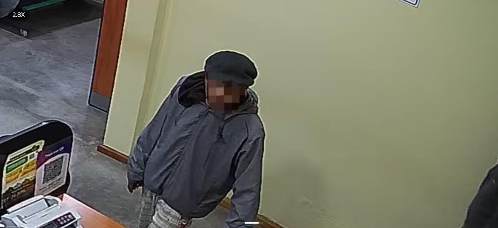 Detenido por el robo de una batería identificado por cámaras de seguridad en Santa Rosa