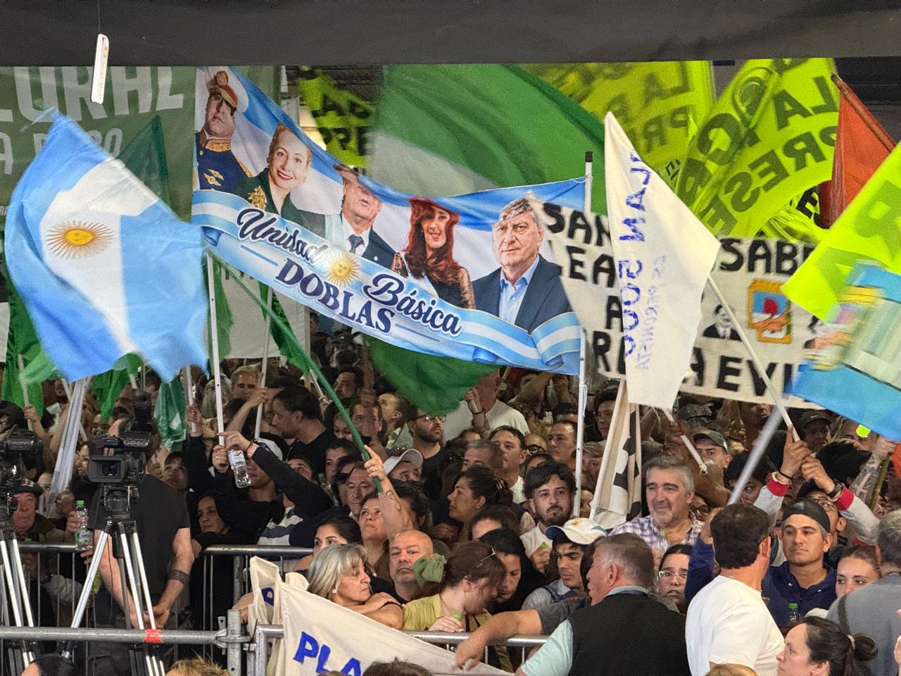 Acto del Día de la Lealtad en el Club Belgrano